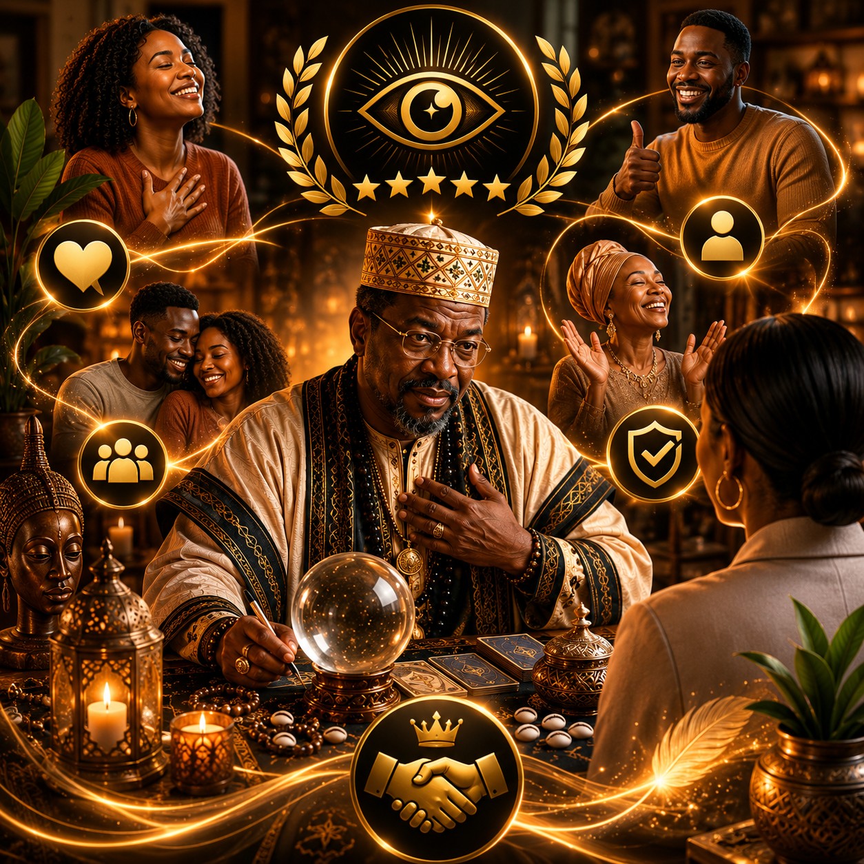 Salim Dia — rituels ancestraux, voyant médium marabout Paris