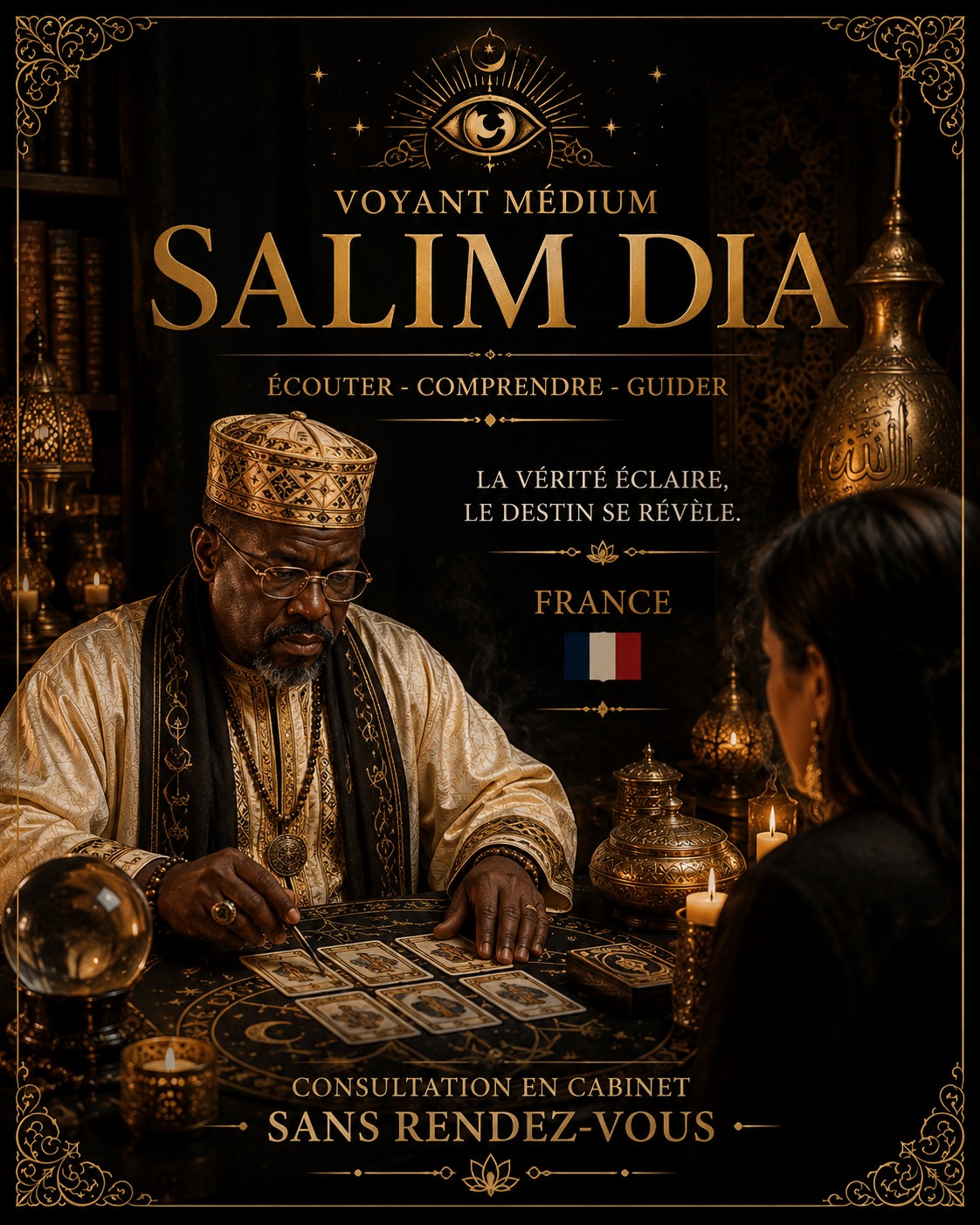 Salim Dia — marabout voyant pour Melun Seine-et-Marne Île-de-France